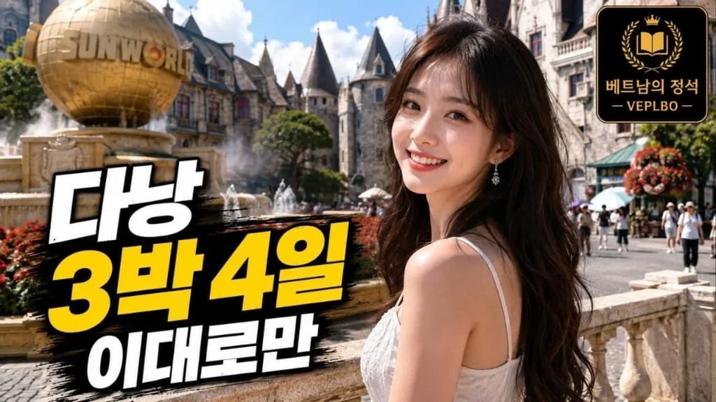 다낭 1인 3박4일 — 노멀·로맨스·상남자 유형별 동선